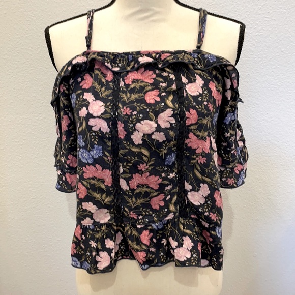 American Eagle Outfitters Off-The-Shoulder Blouse - Picture 1 of 3